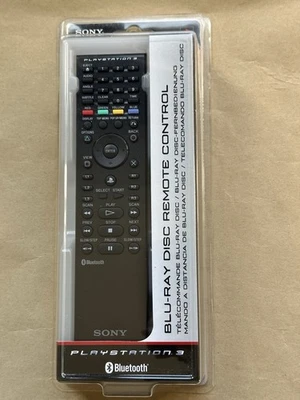 Sony PlayStation 3 Blu-Ray Disc Remote Control Bluetooth Factory New & Sealed - Immagine 1 di 4