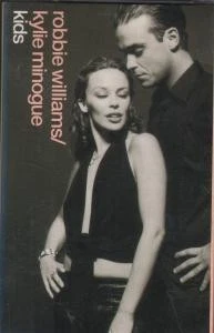 Robbie Williams and Kylie Minogue Kids cassette Europe Chrysalis 2000 cassette - Image 1 of 3