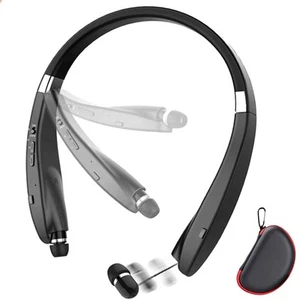 Foldable Bluetooth Headset, Lightweight Retractable Bluetooth Headphones for ... - Picture 1 of 7