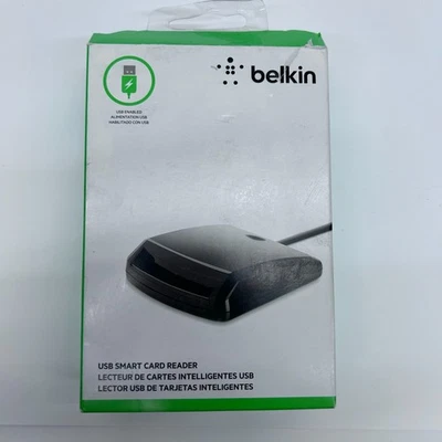 Belkin USB Smart Card/CAC Reader - Black - GRADE A - Image 1 of 4
