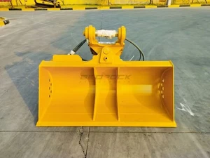 48” Excavator Tilt Ditch Cleaning Bucket fits CAT 306 Excavator, 0.15m3 - Picture 1 of 12