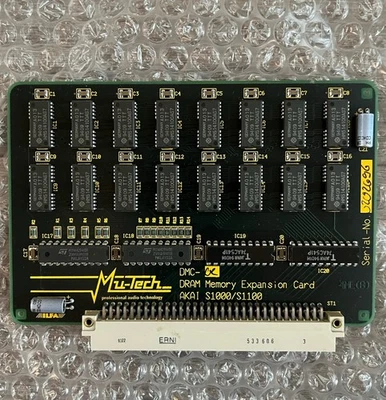 Akai S1000 / S1100 8MB RAM Expansion Mutech DMC02 Sampler - Bild 1 von 3