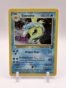 Gyarados Pokemon Card Unlimited Holo Rare Base Set 2 7/130 - Picture 1 of 3
