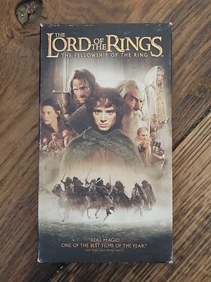 The Lord of the Rings: The Fellowship of the Ring (2001) – VHS – Tested & Works! - Image 1 of 4