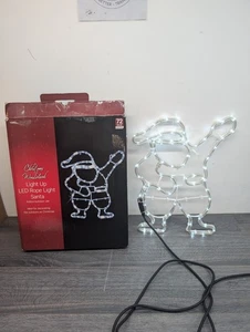 Luz LED de cuerda para iluminar el país de las maravillas de Navidad Santa - 72 bombillas - Imagen 1 de 7