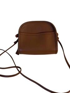 Borsa Coach vintage in mogano Abbie con zip - Foto 1 di 10