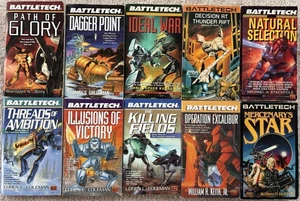 Battletech lot Decision at Thunder Rift Mercenary's Star Ideal War Path of Glory - Picture 1 of 3