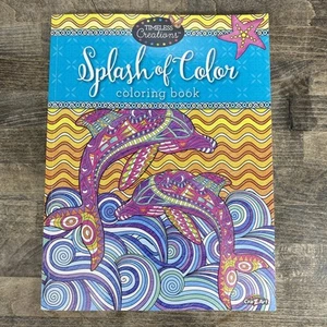 Splash Of Color Cra-Z-Art Timeless Creations Adult Coloring Book #16334 64 pages - Picture 1 of 7