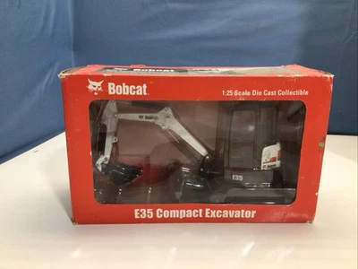 Bobcat E35 Compact Excavator 1:25 Scale Construction Toy Model  - Image 1 of 4