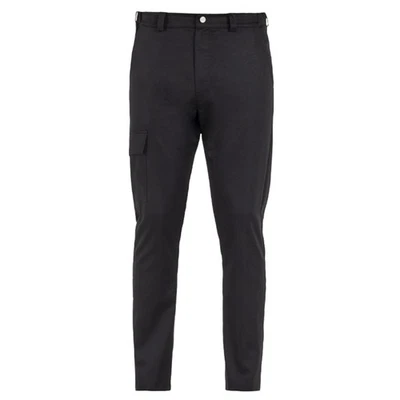 Pantalone Cameriere Darko Nero con Fascione Elastico - GIBLOR'S - Pizzaiolo - Immagine 1 di 4