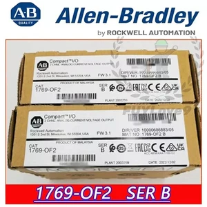 New Factory Sealed AB 1769-OF2 SER B Compact I/O Analog Output Module 1769OF2 - Picture 1 of 6
