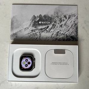 Apple Watch Ultra 49mm Titanium Case (GPS + Cellular) 93% battery health.  - Picture 1 of 21