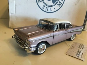 Franklin mint  1957 Chevy Belair Fuelie Hardtop, Lmtd Ed in box - Picture 1 of 9