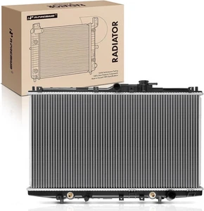 Radiator with Oil Cooler for Honda Accord 1998-2002 L4 2.3L 🚗 - Picture 1 of 8