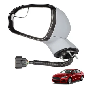 Espejo retrovisor lateral del conductor munirater memoria 11 cables LH repuesto para Fusion 2015-2017 - Imagen 1 de 7
