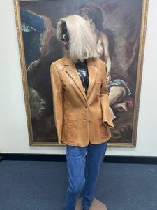 ladies vintage Leather Jacket - Picture 1 of 11
