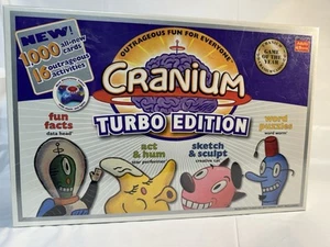 Cranium Turbo Edition - Family Board Game 2004 - Sealed - 100 All New Cards - Picture 1 of 3