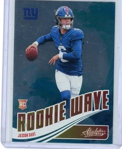 PANINI ABSOLUT FOOTBALL ROOKIE WAVE 2025 New York Giants Jaxson Dart - Imagen 1 de 2