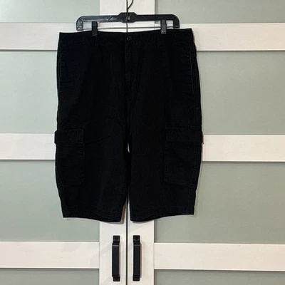 Vintage Sean John Shorts Men’s 36 Black Baggy Jorts Y2K Streetwear Grunge Emo - Image 1 of 4