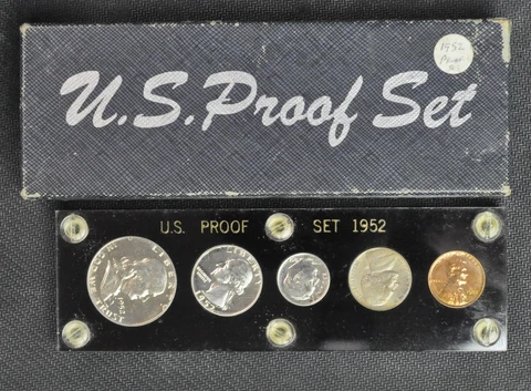 1952 Silver Proof Set Cover