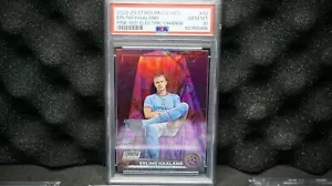 Erling Haaland 2022-23 Topps Stadium UCC Pink Red Electric Charge, PSA 10 ⚽️🔥 - Bild 1 von 6