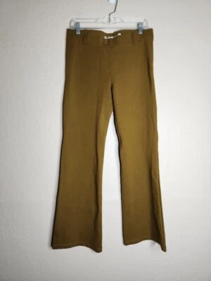 Betabrand Bootcut Pants Women's Large Petite Green Rayon Stretch Classic Formal - Image 1 of 4