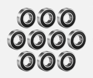 Premium Quality 6002-2RS Ball Bearing 10 Pack w/ Rubber Shield 15mm x 32mm x 9mm - Picture 1 of 1