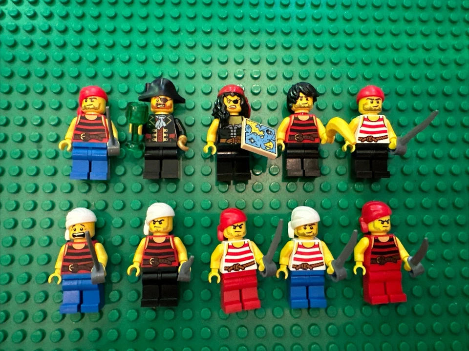 乐高 40158 海盗 CHESS 套装 x10 海盗迷你玩具替换件 — 第 1/1 张图片