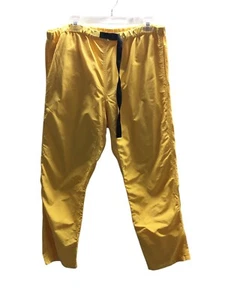 Patagonia Pants Women's Size Large Yellow Cotton Blend Drawstring Waist - Picture 1 of 6