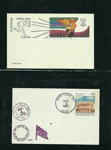 Set of 3 Scott# UX71 & UX102 With St Louis Station Cancels  - Picture 1 of 1