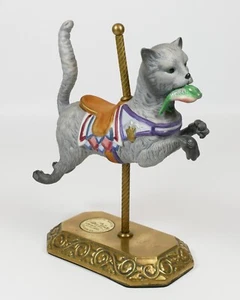 Edizione limitata Willitts Designs Carousel Cat di Tobin Fraley - Foto 1 di 4