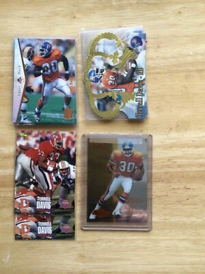 Terrell Davis Rookies 1995 UD SP/Pacific Crown Royale/Select Certified RC U-Pick - Image 1 of 2