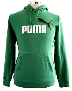 Puma Unisex Essentials Fleece Big logo Pullover Hoodie Size M Free postage. - Picture 1 of 5