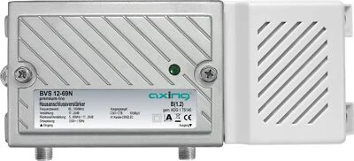 BVS 12-69N Hausanschluss-Verstärker 20dB aktiver Rückkanal 5-65 MHz 1006 MHz ... - Bild 1 von 3