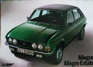 AUSTIN MORRIS ALLEGRO KATALOG-BROCHURE-CATÁLOGO-CATALOGUE-DEPLIANT - Imagen 1 de 1