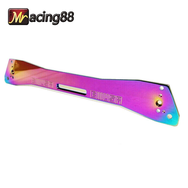 For 92-95 Honda Civic /94-01 Acura Integra Rear Subframe Brace Tie Bar Rainbow - Image 1 of 4