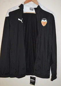 Chaqueta de estadio Valencia CF 2020/21 negra nueva con etiquetas Puma pequeña - Imagen 1 de 9