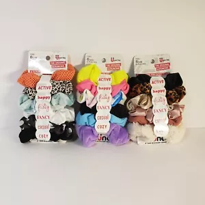 Scunci U Got This Band Scrunchies 18 pezzi (6 per confezione) - Foto 1 di 2