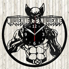 Wolverine X Men Vinyl Record Wall Clock Decor Handmade 3257