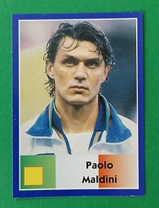 1998 Navarrete France World Cup FIFA #077 PAOLO MALDINI Italy Team Cromo - Picture 1 of 2