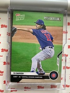 Yu Darvish 2020 Topps Now Postseason #PS-94 - CHICAGO CUBS - SP /359