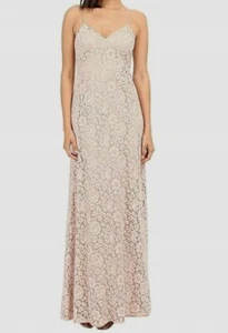 $301 Donna Morgan Women's Pink Gia Spaghetti Strap Sleeveless Slip Dress Size 14 - Picture 1 of 2
