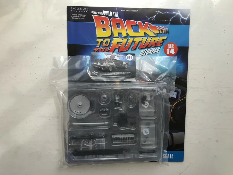 1:8 Scala Eaglemoss Ritorno Al Futuro Costruire il Proprio Delorean Problema 14 - Immagine 1 di 1