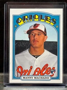 MANNY MACHADO Rookie 2013 Topps Heritage San Diego Padres #27 RC - Picture 1 of 2