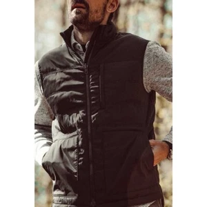 Mountain Khakis Men's Sleeveless Full Zip Lynx Gunmetal Gray Vest Size Large - Picture 1 of 11