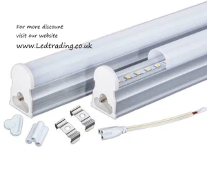 LED Integrated Tube/batten Lights T8 5ft/6ft 6500k/4000k/3000k, Ceiling light - Picture 1 of 9