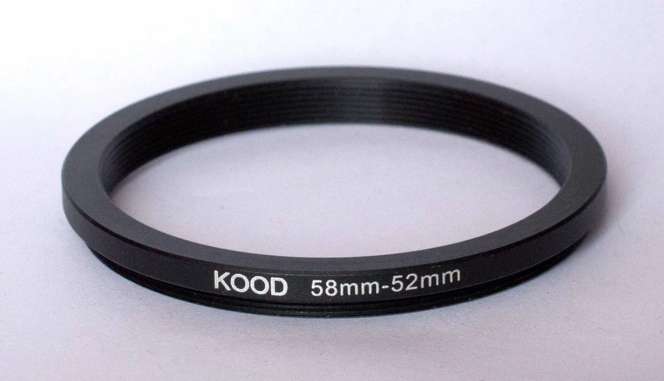 Kood 58-52mm step down ring. - Image 1 of 1