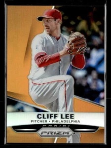 2015 Panini Prizm #47 Cliff Lee Orange Prizm Near Mint - Picture 1 of 2