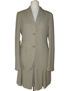 PER UNA TWEED STYLE SUIT SIZE UK 8 JACKET, UK 10 SKIRT - Picture 1 of 12