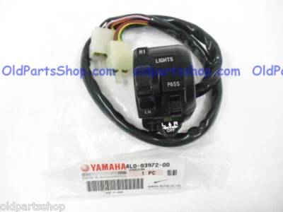 YAMAHA RD350LC RD250LC SWITCH LH OEM GENUINE HANDLE BAR GEAR SWITCH 4L0-83972-00 Foto 1 de 4